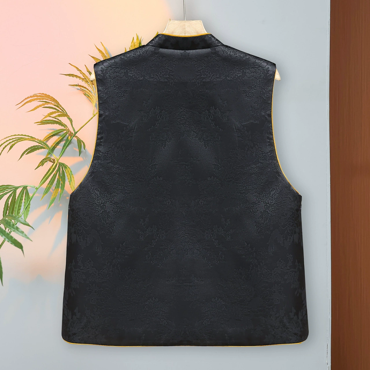 Новый китайский стиль вышитый жилет куртка женский 2024 осень новый канг плечо куртка жилетка стильный топ