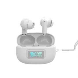 XT09蓝牙耳机数显TWS跨境电商品质无线运动入耳式硅胶帽蓝牙耳机