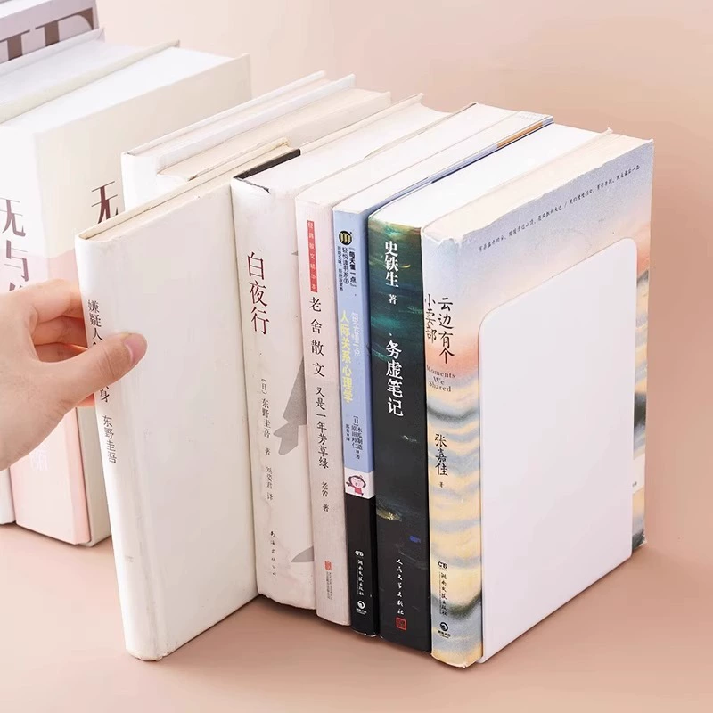 Стойка для книг в стиле MUJI, настольное хранение, полка для книг, зажим для книг, настенная полка, для школьников