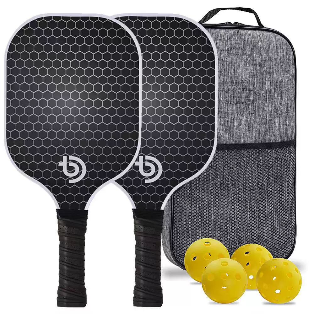 Каждыйарка Pickleball Paddle Pieca, углеродное волокно с сотчатой поверхностью, вес 0.23 кг
