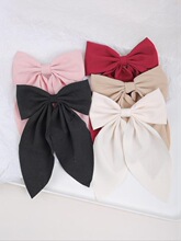 H 56813 Double Sided Bow Hair Clip �����ᷢ�� �羳ŷ��