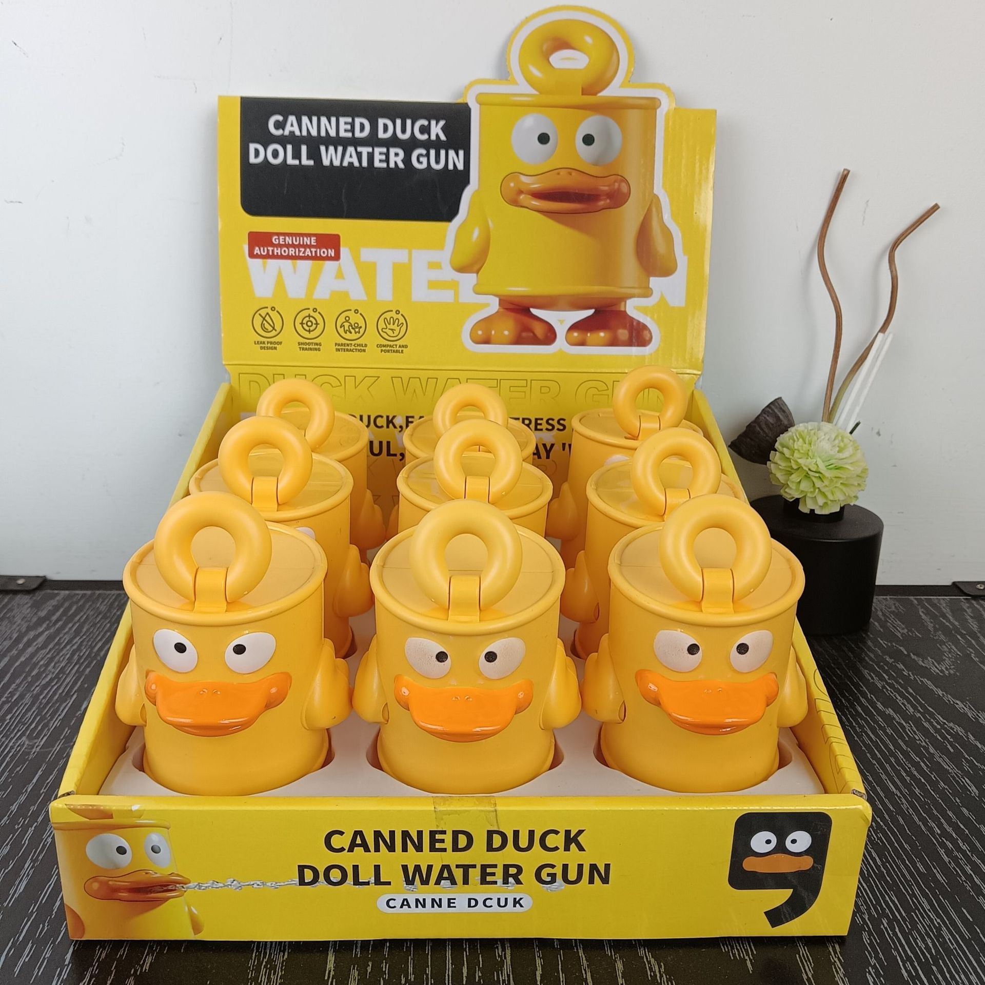 통조림 오리 디스플레이 상자(9개 팩)