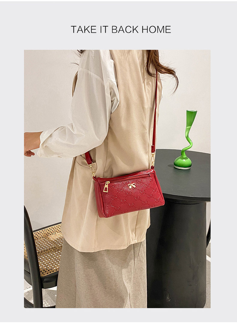 Yongxing Baima geantă din piele stil coreean la modă femei geantă cu un umăr crossbody geantă mică stradă stand alergare Jianghu mama geantă casual_voghion.com