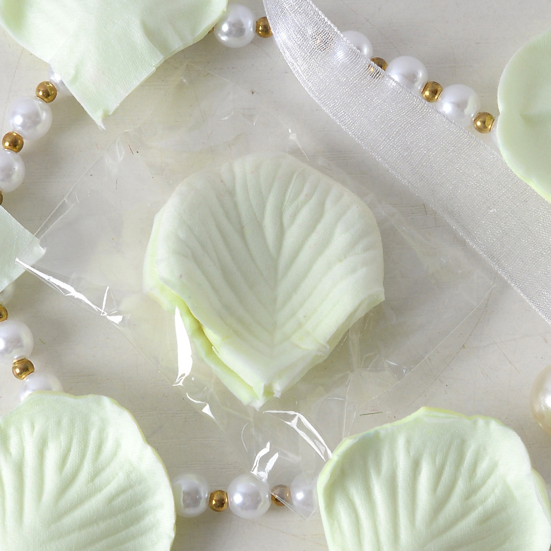 Simulación de pétalos de rosas dulces 100 piezas de tela no tejida propuesta de matrimonio de la atmósfera de cumpleaños esparcida a mano