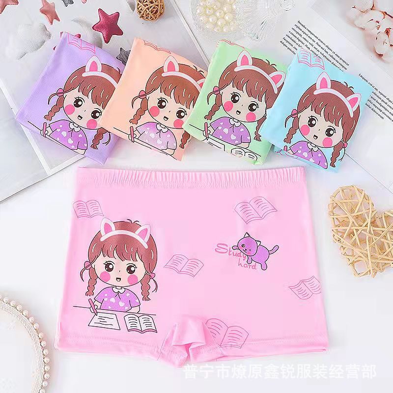 De los niños del bebé de dibujos animados lindo Boxer briefs Comercio exterior puesto al por mayor venta caliente estilo corriente