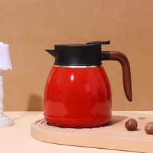 新款现货316焖茶壶大容量真空泡茶壶家用茶水分离手柄办公保温壶