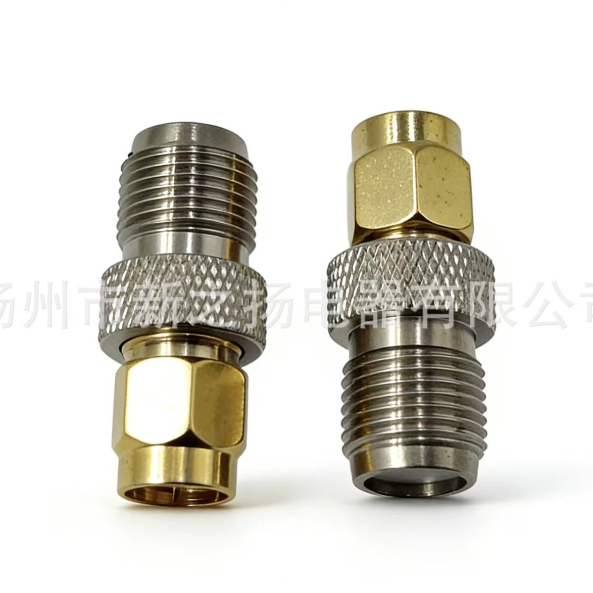 Прямая поставка с фабрики SMA-F-JK, полностью медный позолоченный штифт SMA с внутренней резьбой к внутреннему отверстию с внешней резьбой F.