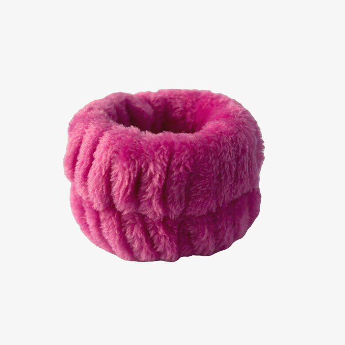 Lavado de cara de felpa, muñequera, lavado, manga a prueba de humedad, artefacto, franela para niñas al por mayor, fuerte absorción de agua, lazo para el cabello de muñeca simple