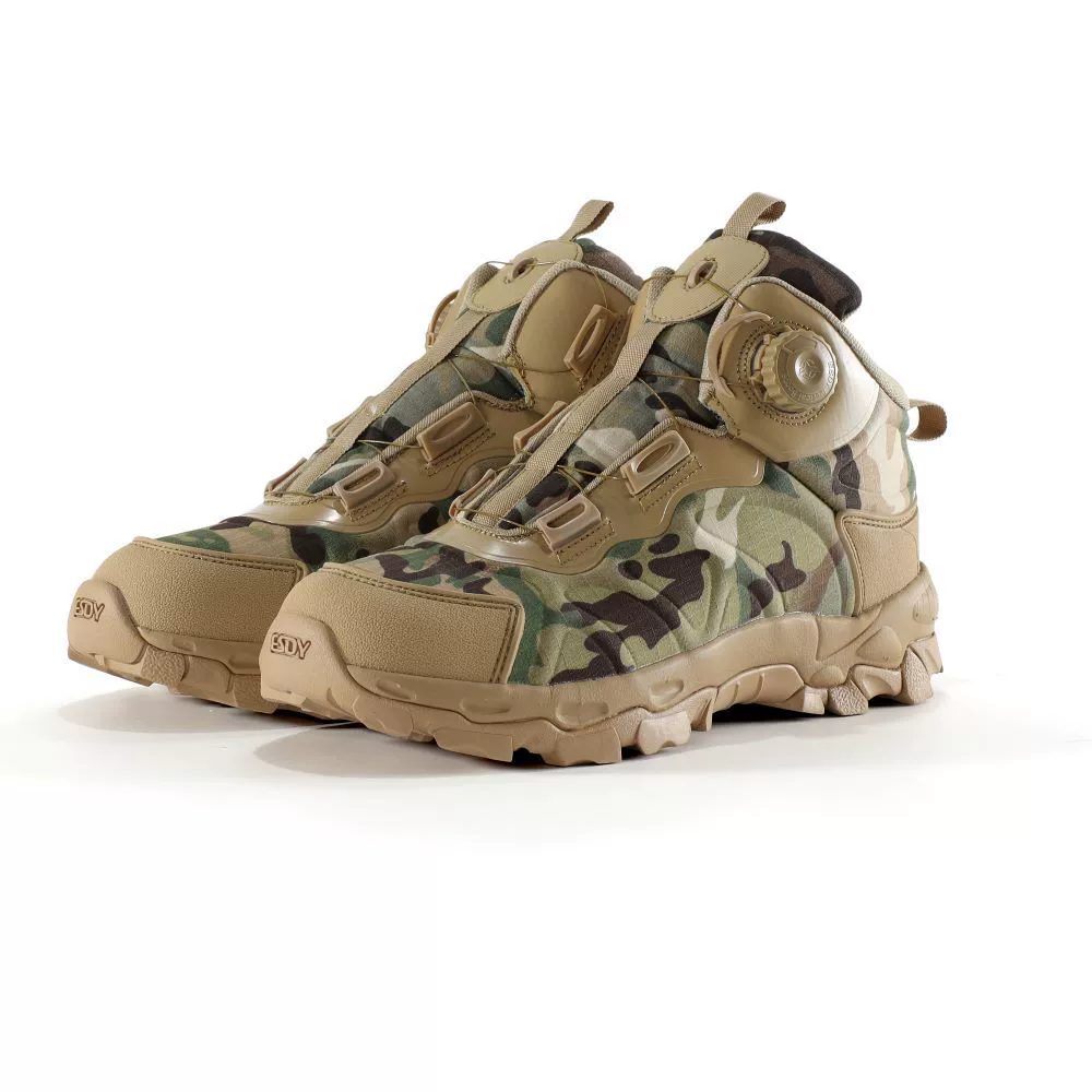 Botas de entrenamiento táctico camuflaje