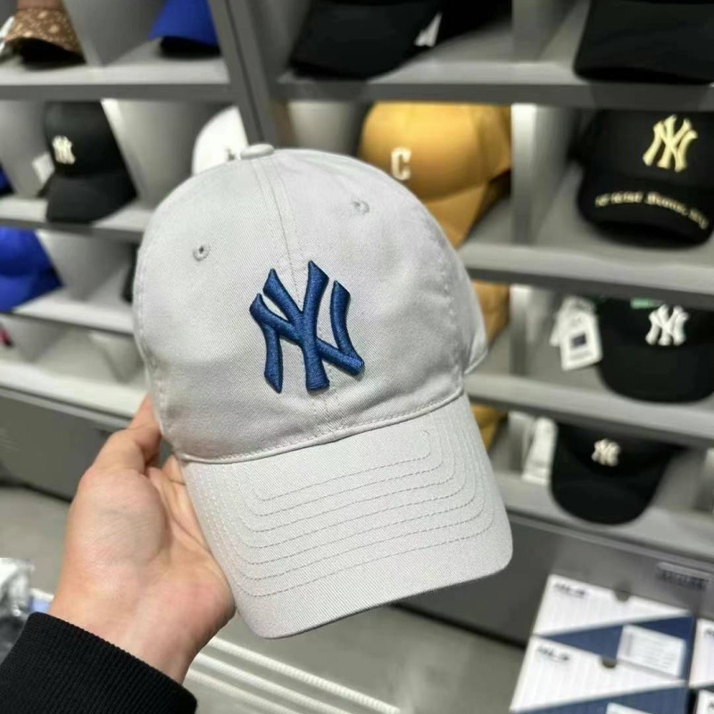 灰蓝大标ny / 单帽