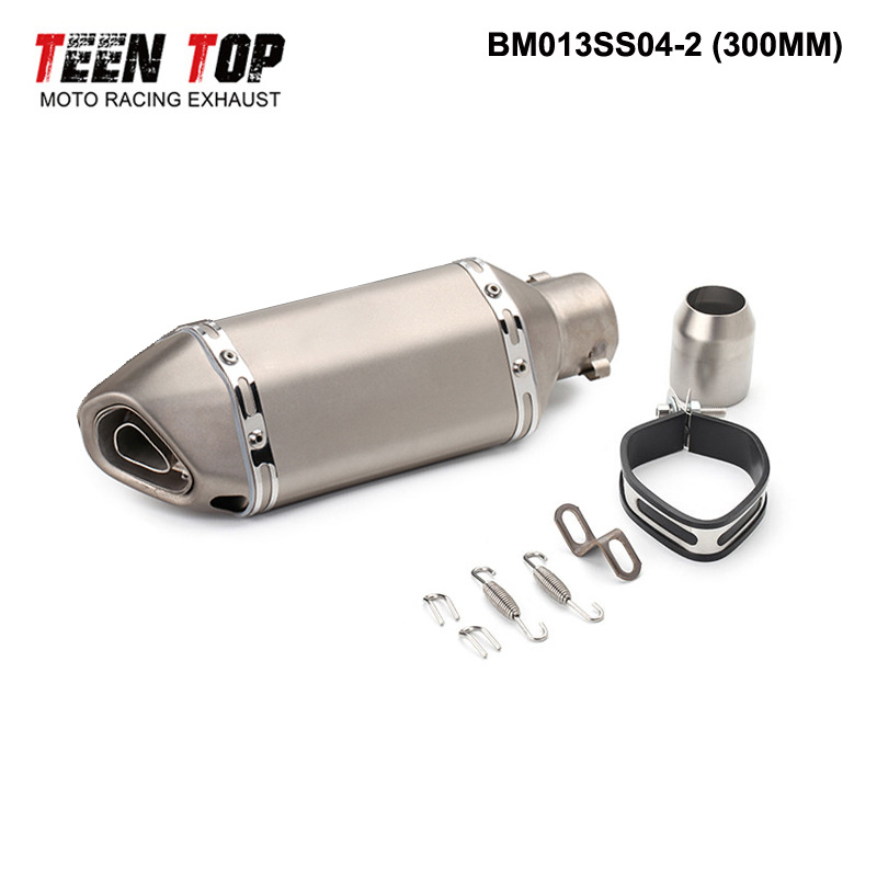 Suitable for Motorcycle Modification, the Scorpion Small Hexagonal Exhaust Pipe Is Suitable for Suzuki, Chunfeng, and Universal Exhaust Pipes