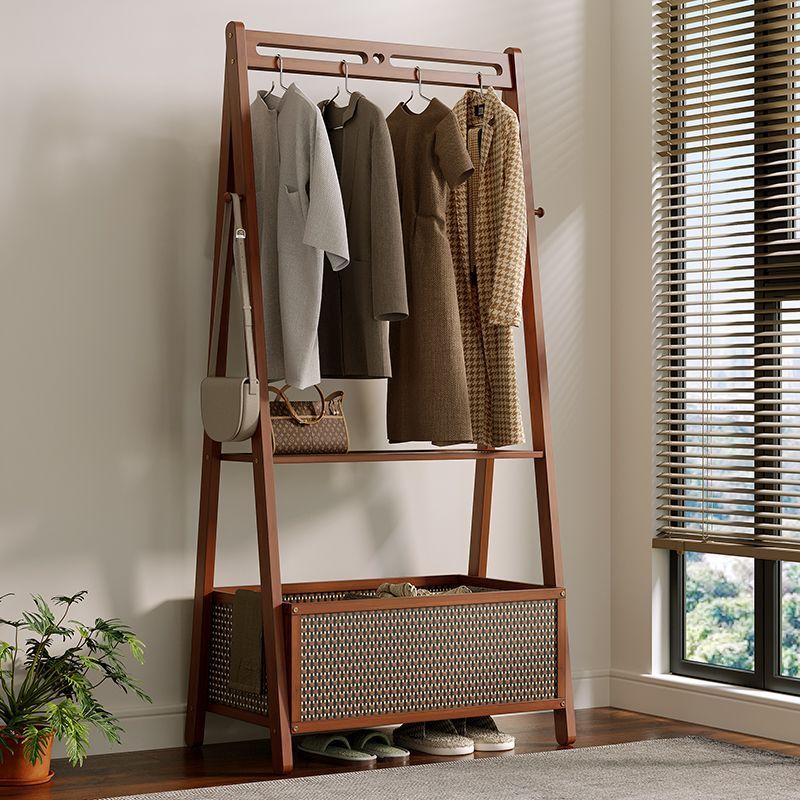 옷걸이 바닥 침실 홈 옷걸이 북유럽 세차 건조 코트 랙 간단한 중고 옷걸이 보관 랙