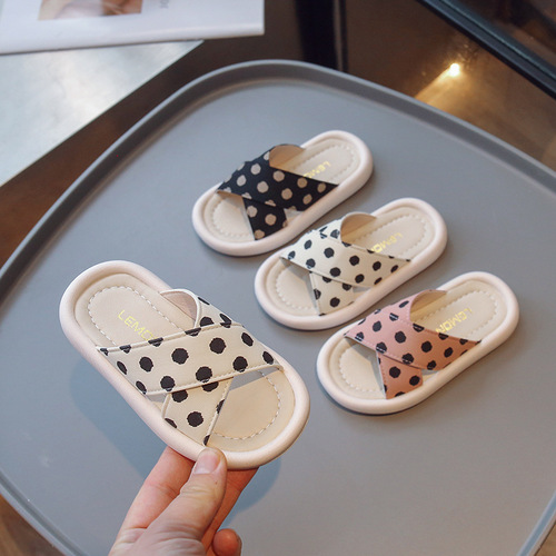2024 new summer style slippers for boys and girls, fashionable casual shoes, beach sandals and children's shoes wholesale dropshipping
