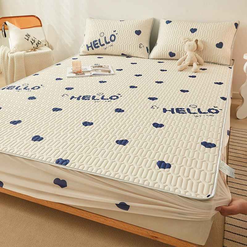 Таиландский латексный летний коврик из трех частей, простыня, утолщенная, летняя моющаяся, прохладная шелковая, студенческое общежитие, Наньтун, оптовая продажа