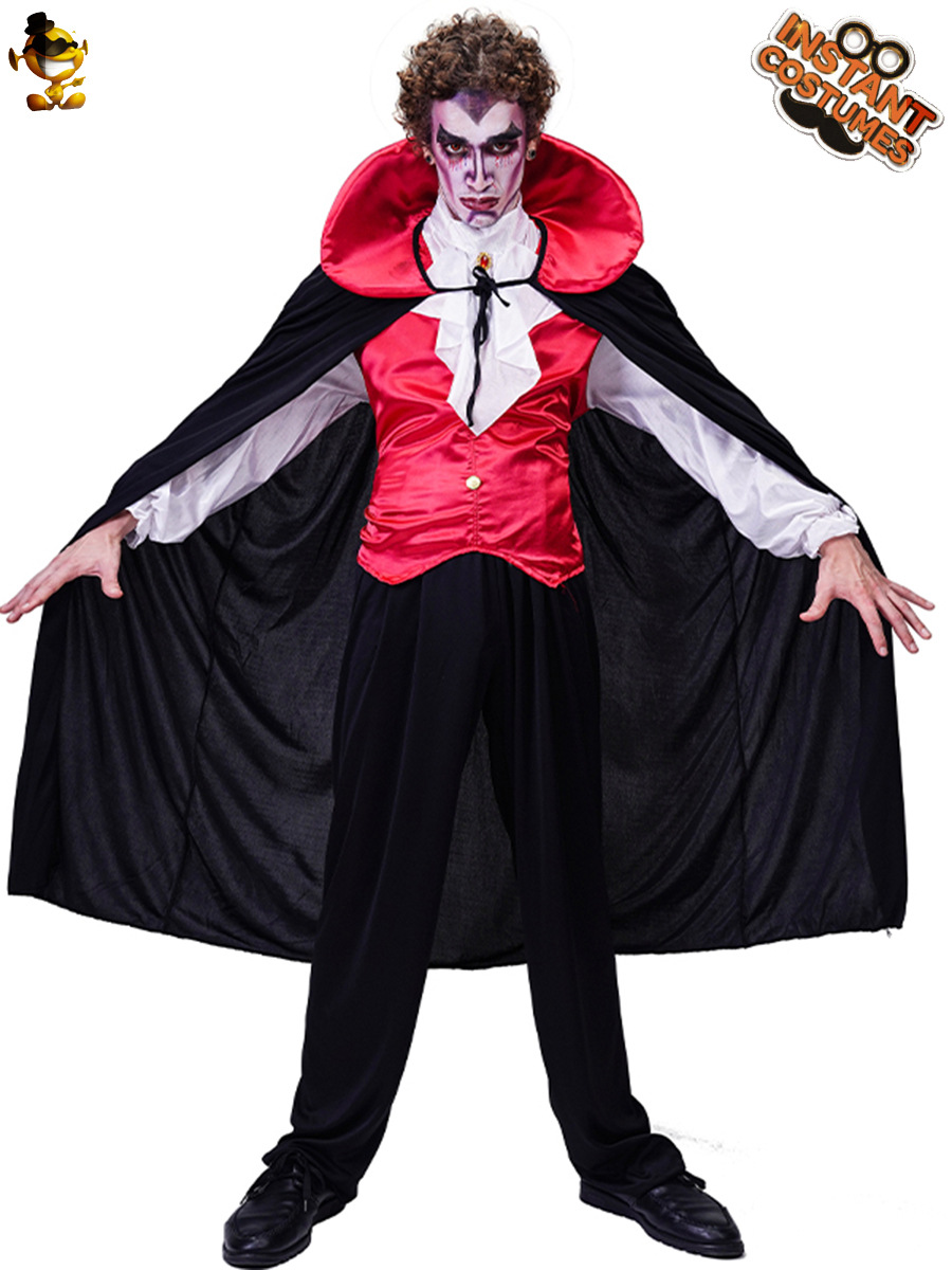 Halloween adulto de los hombres murciélago vampiro partido traje Grande del Festival fantasma vampiro Cosplay etapa