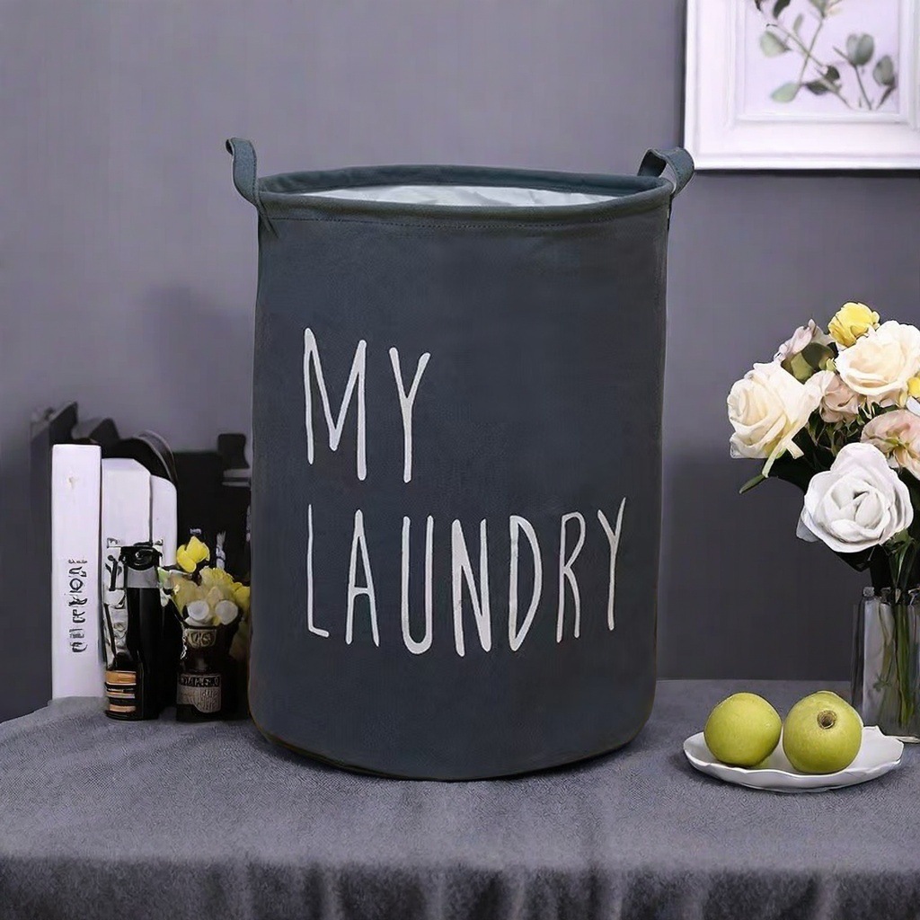 Cesta de almacenamiento de ropa sucia Cesta de almacenamiento de juguetes plegable de baño Dormitorio para niños Cubo de almacenamiento grande para el hogar Cubo de almacenamiento
