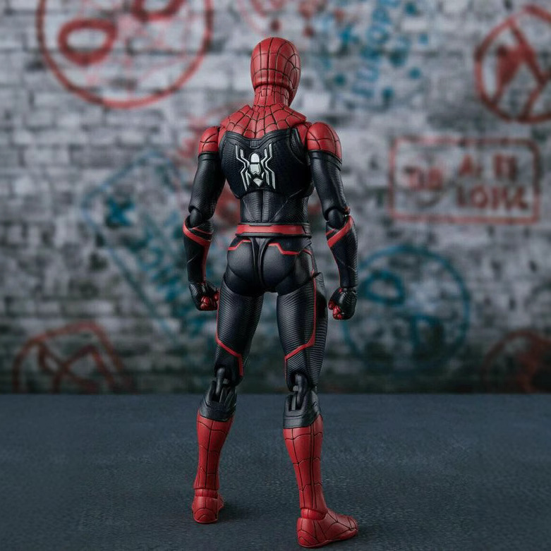 SHF Avengers Alliance Hero's Expedition Spider-Man Bug Versión de traje mejorado Figura de acción en caja