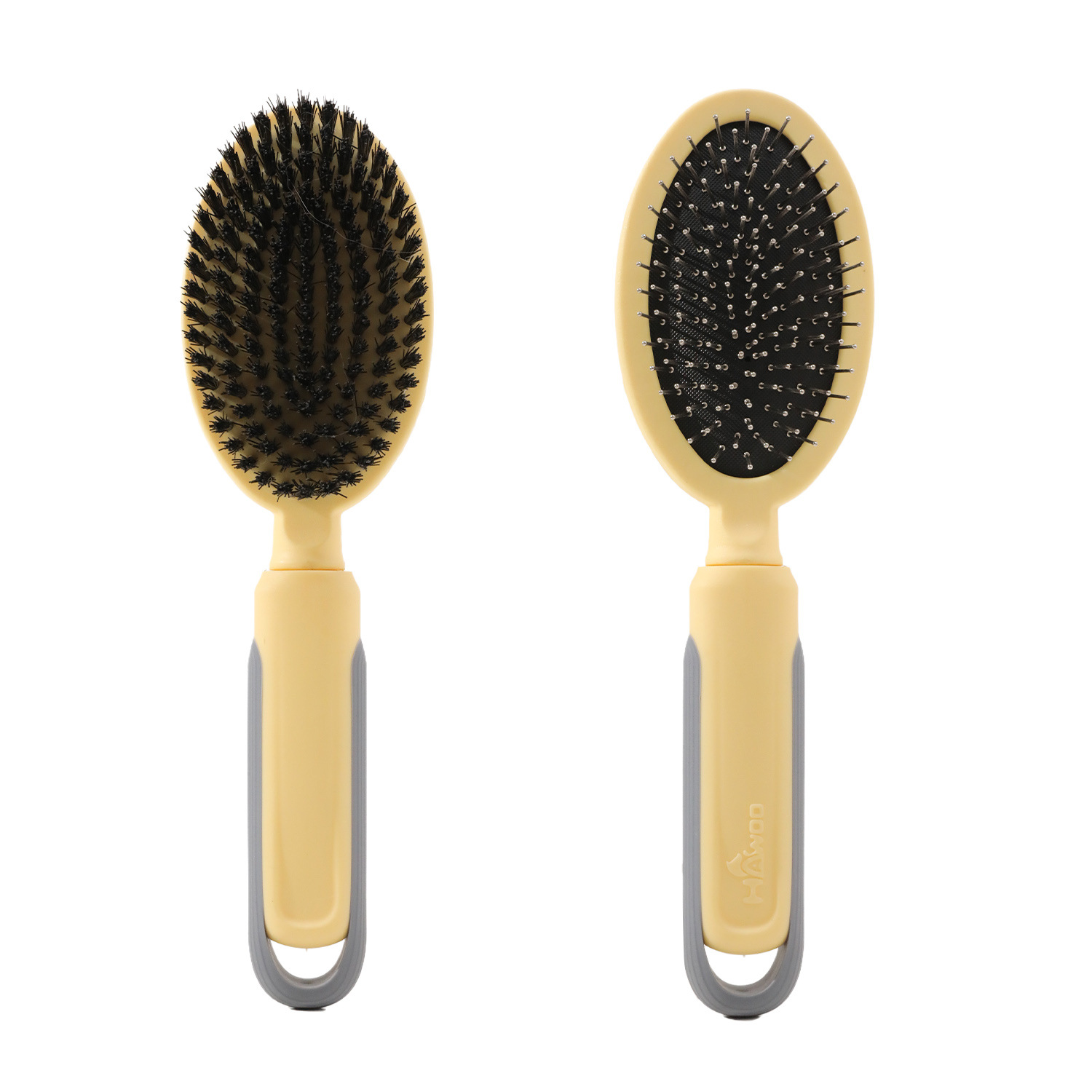 Peine de aguja de doble cara de acero inoxidable, peine de masaje de pelo flotante para gatos y perros, cepillo de eliminación de pelo, suministros de limpieza para mascotas al por mayor