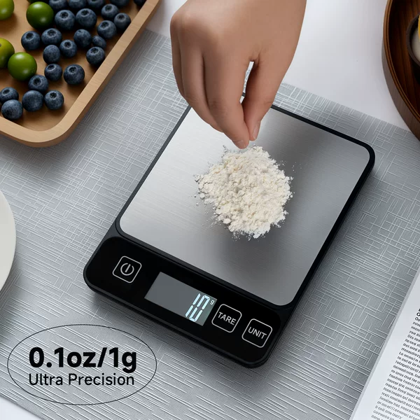 New 10kg household high-precision electronic kitchen scale baking scale food scale gram scale electronic scale kitchen scale