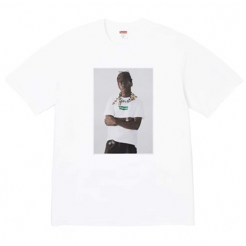 国境を越えた贅沢な潮supreme潮牌tシャツプリントアメリカ男女ゆるいカジュアル半袖合集平代欧品|undefined