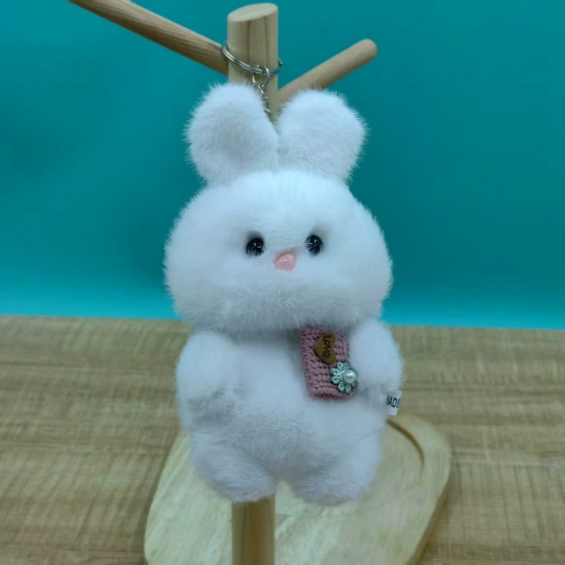 Plush cute toy, doll, small bag, rabbit, keychain