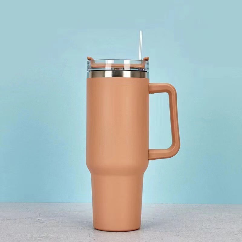 Cross-border nueva generación de 40oz tazas de mango 304 tazas de automóviles tazas de aislamiento térmico tazas de aislamiento frío tazas de gran capacidad portátiles al aire libre