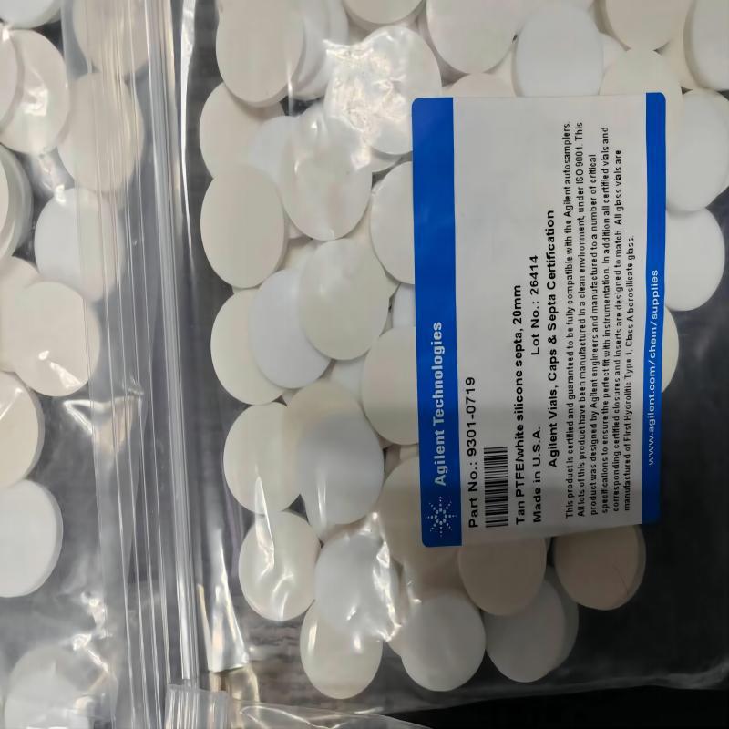 9301-0719 安捷伦Agilent样品瓶隔垫 硅胶隔膜 20毫米 100/包