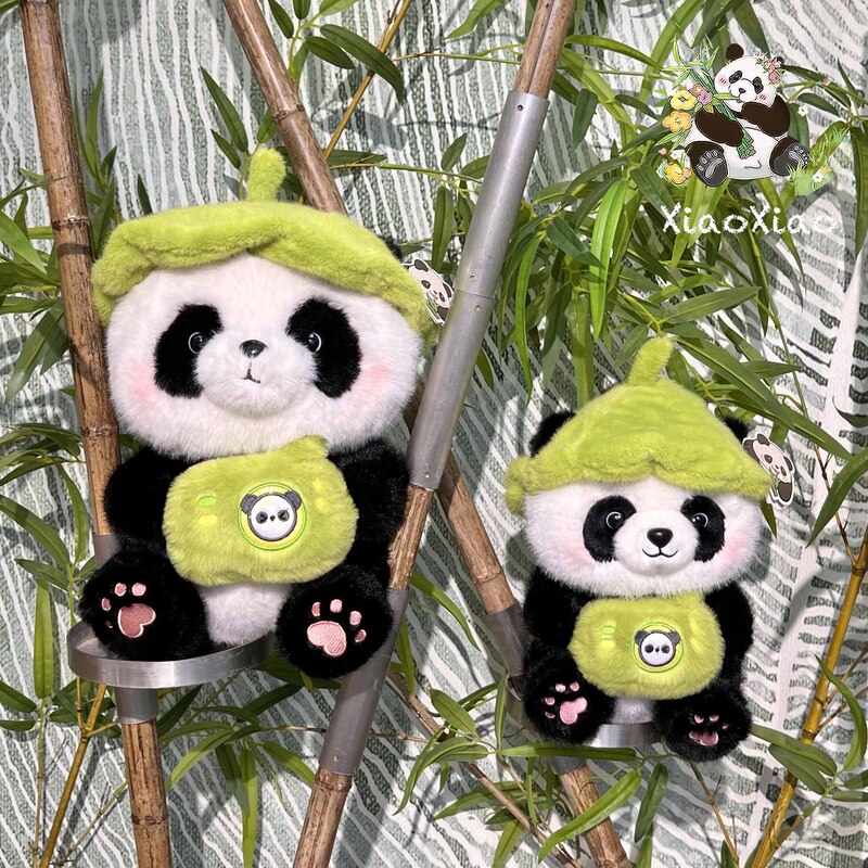 本物のかわいい花クリエイティブ蓮の葉蜂カメラパンダ人形大国宝成都旅行お土産|undefined