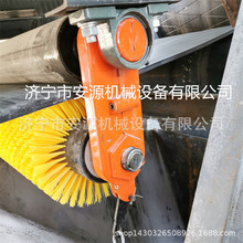 电动滚刷皮带清扫器 毛刷刮料器  AY-I-800滚刷清扫器质保一年