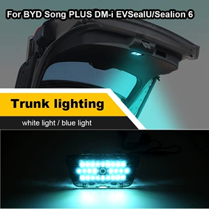 Suitable for BYD 2020-2024 Song Plus, dedicated tailgate LED light for the rear trunk