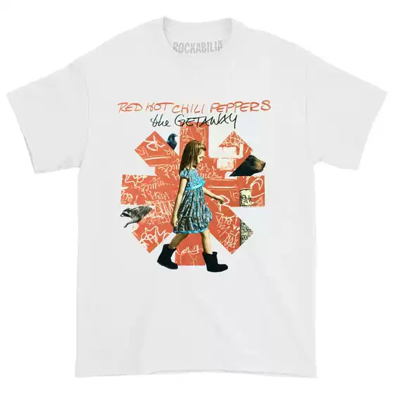Red Hot Chili Peppers Rock Band American Retro Direct Injection Print Men's T-Shirt