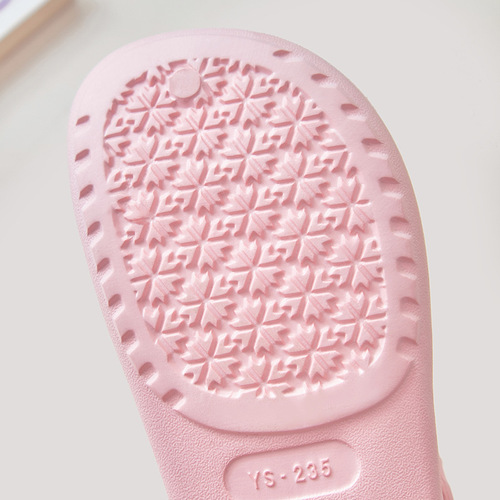 Men's summer indoor home-use bathroom shower slippers, outdoor beach closed-toe couple's slipper-like sandals for women