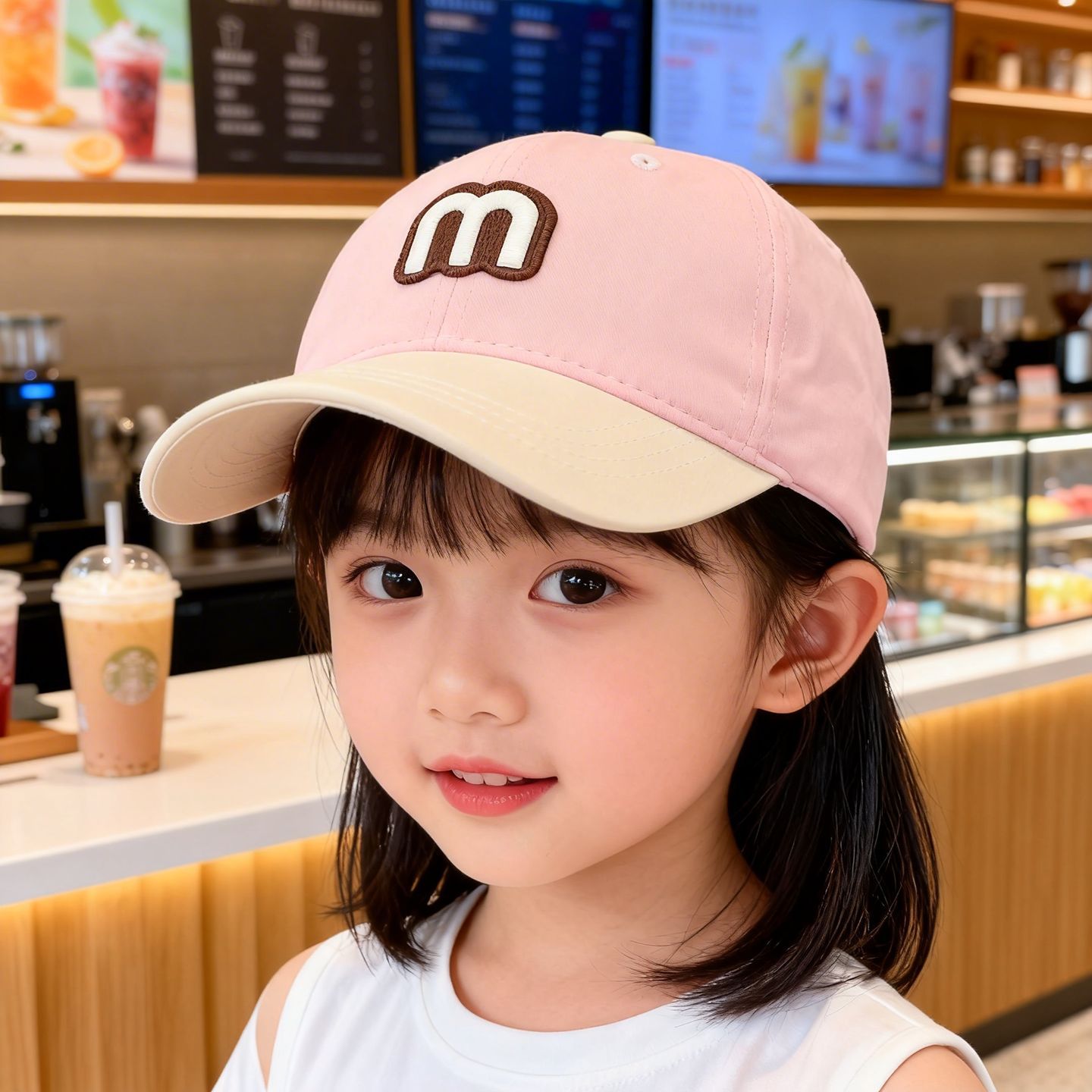 Niedliche Kinder Baseball Cap Mit Sonnenschutz Für Jungen Und Mädchen_voghion.com