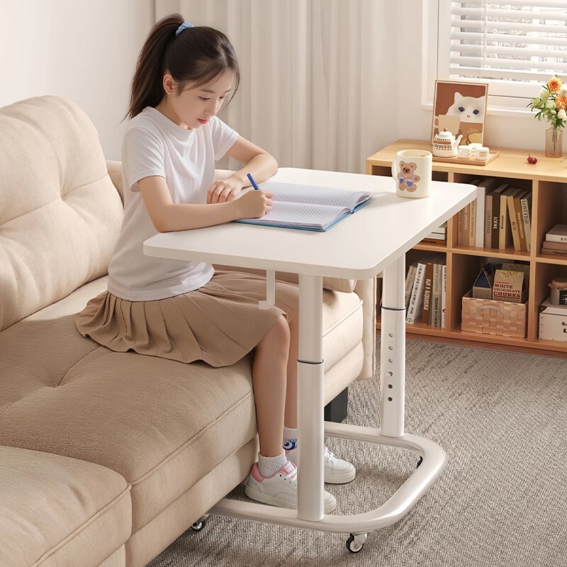Cross-Border Movable Adjustable Table, Bedside Table, Living Room Sofa Side Table, Table for Studying in Bed, Bedroom Laptop Table