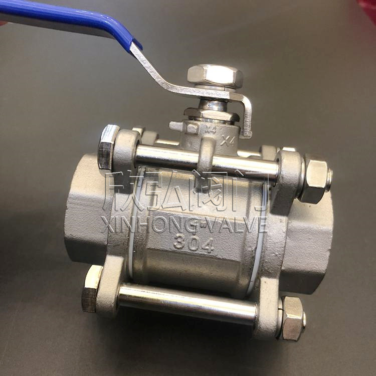 3Q11F三片式内螺纹球阀 卫生级不锈钢球阀