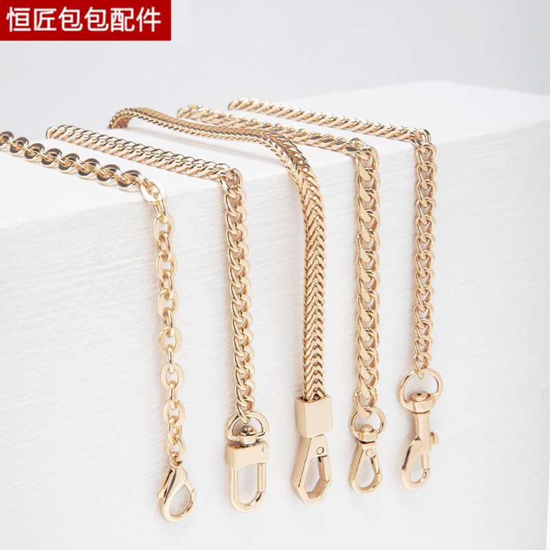 Wholesale Bag Chain Accessories Single Buy Bag Belt Replacement Underarm Bag Backpack Shoulder Belt Crossbody Metal Chain Portable