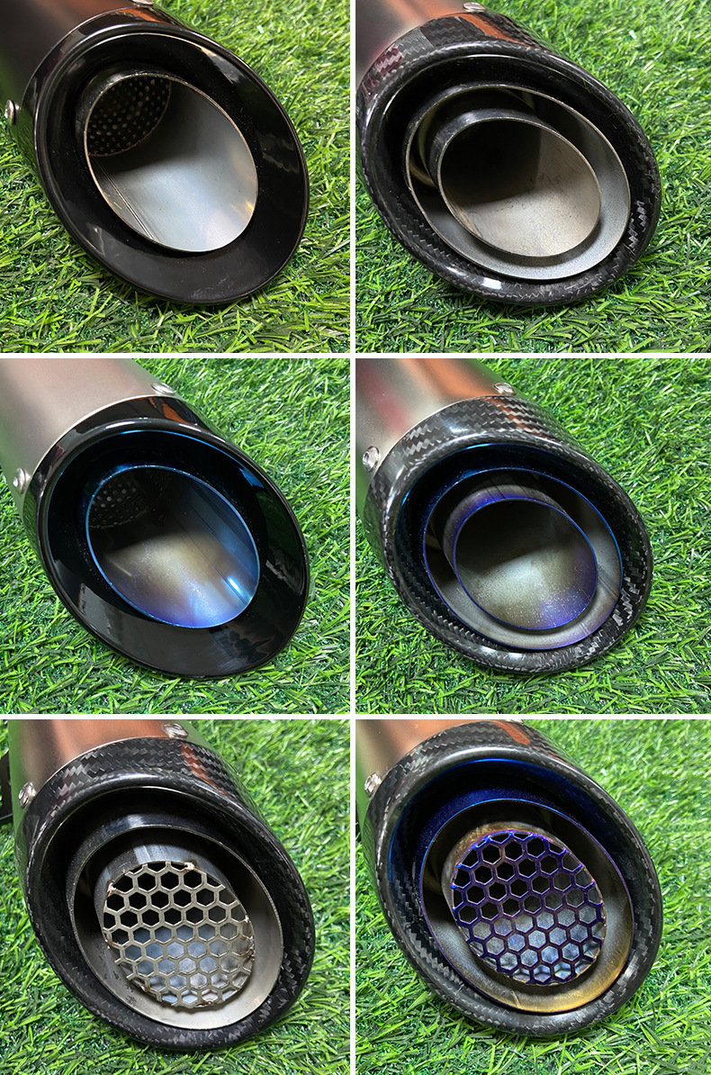 Motorcycle Exhaust Pipe Refitting SC Two-Layer Three-Layer Tail Section 321RR Race 800 250SR 450SR 250RR