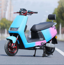 新款72V電動摩托車60V電瓶車大功率高速大金牛大型成人踏板鋰電車