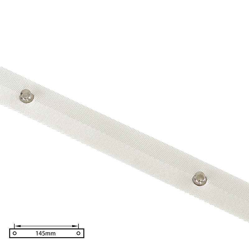 Accesorios de pista de serpiente al por mayor cinturón de tela moldeada gruesa de 3 cm cortina de ondas de agua cinturón de tela colgante de alta resistencia de poliéster image 11