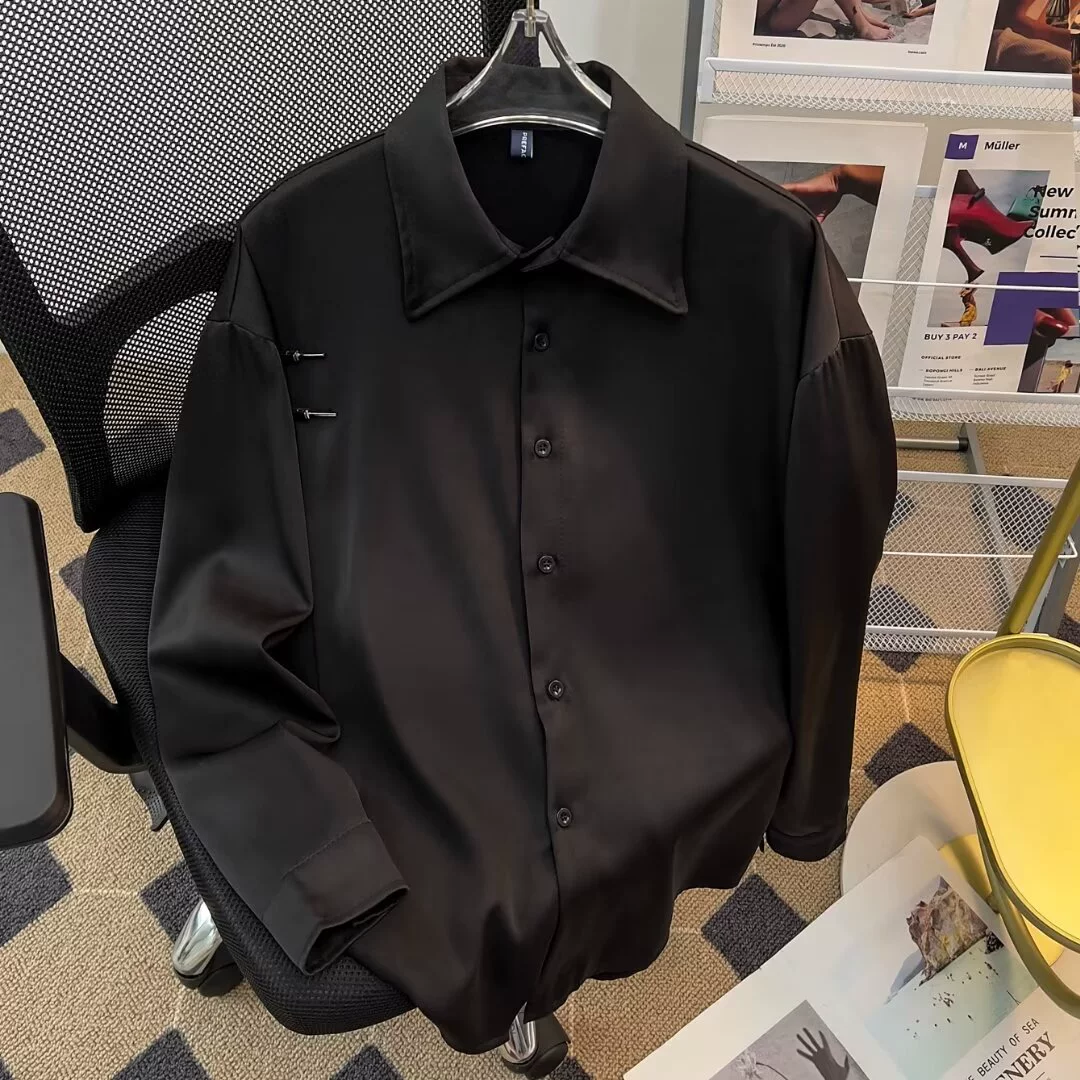 Spring long-sleeve, shirt, jacket, Chinese style