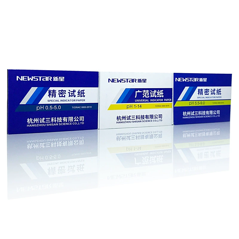 0,5-5,0 прецизионная тестовая бумага PH Тест Бумага New Star Brand