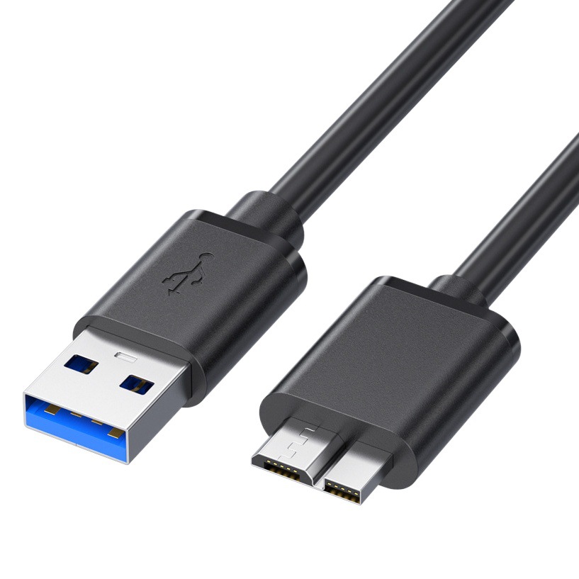 usb3.0 モバイルハードドライブデータケーブル AM から MicroB 高速 USB3.0 コンピュータ接続ハードドライブボックスデータケーブル