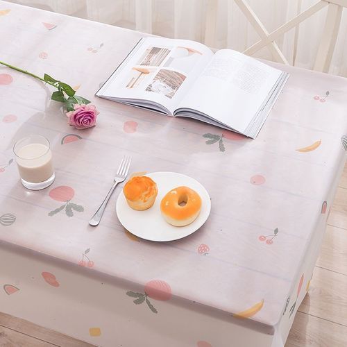 No-wash tablecloth waterproof and oil-proof PEVA portable table mat picnic mat simple ins style internet celebrity tablecloth
