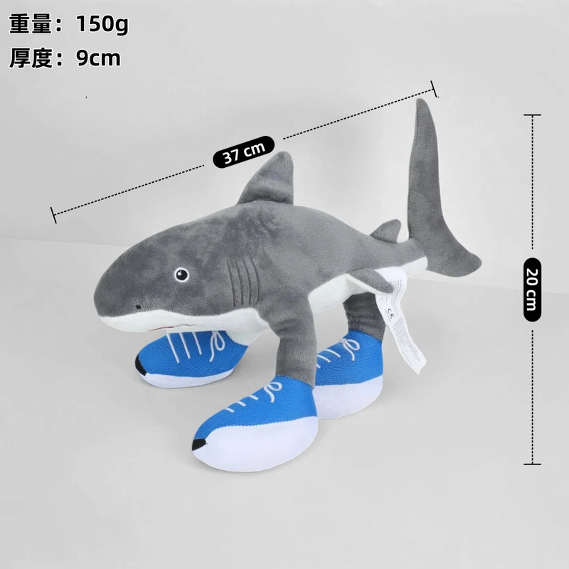 国境を越えた売れ筋tungtungsahur Shark AI American Mountain and Sea Classicsぬいぐるみ人形在庫あり|undefined