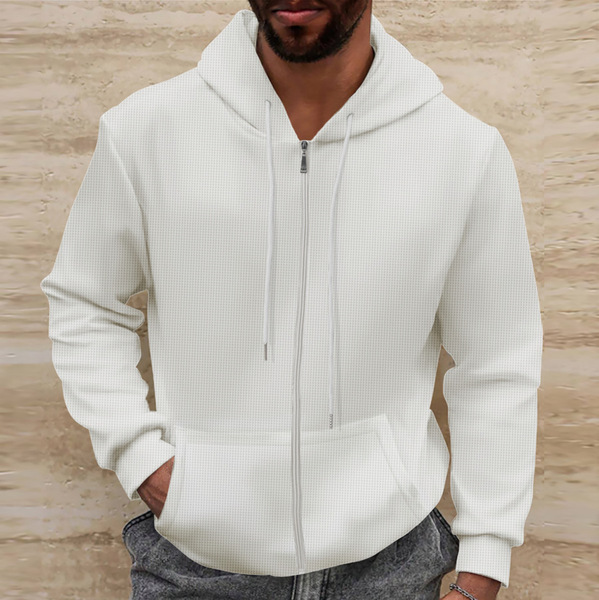 winter solid color long-sleeve with zipper