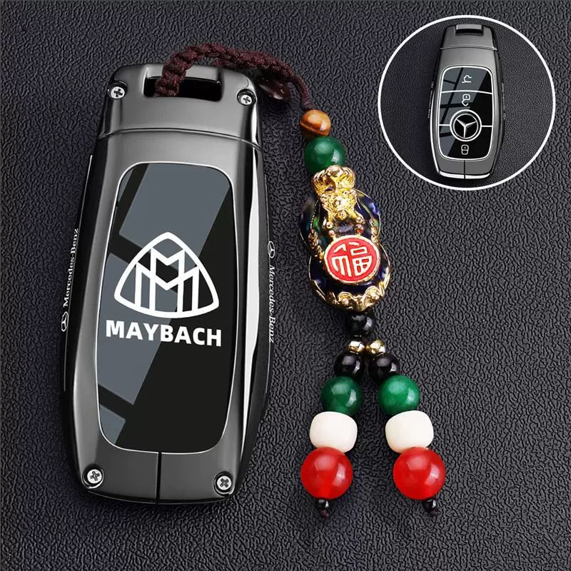 Suitable for Mercedes-Benz Maybach Key Cover G63/Gls New S-Class S480 Car S600 Bag S580 Buckle S560 Shell S450