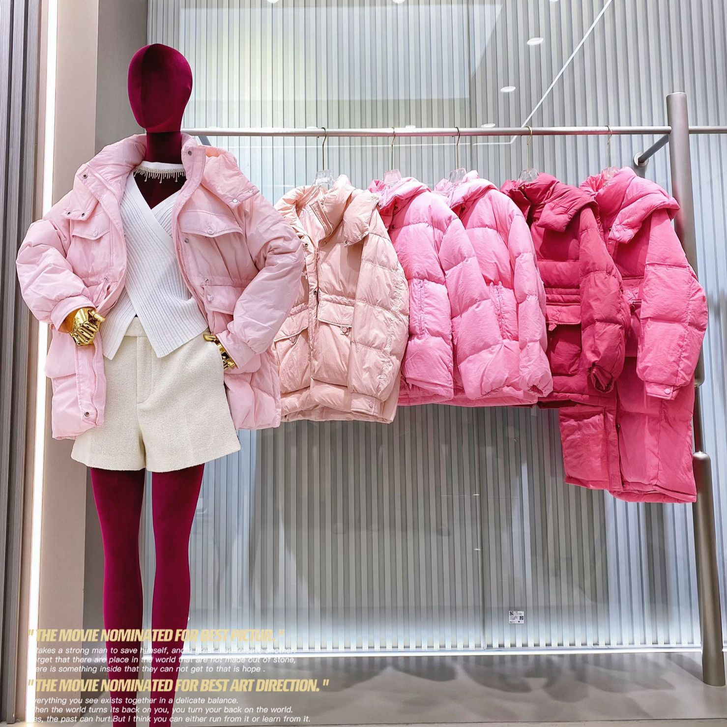 winter fashionable brand down jacket