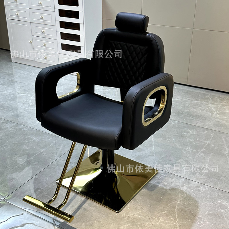 Fabricante al por mayor silla de peluquería silla de peluquería suministro transfronterizo silla de corte de pelo giratoria silla de peluquería silla al por mayor