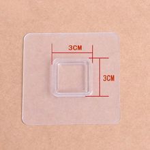 强力贴免打孔贴片万能胶贴纸巾盒置物架备用无痕固定拖把夹贴片方