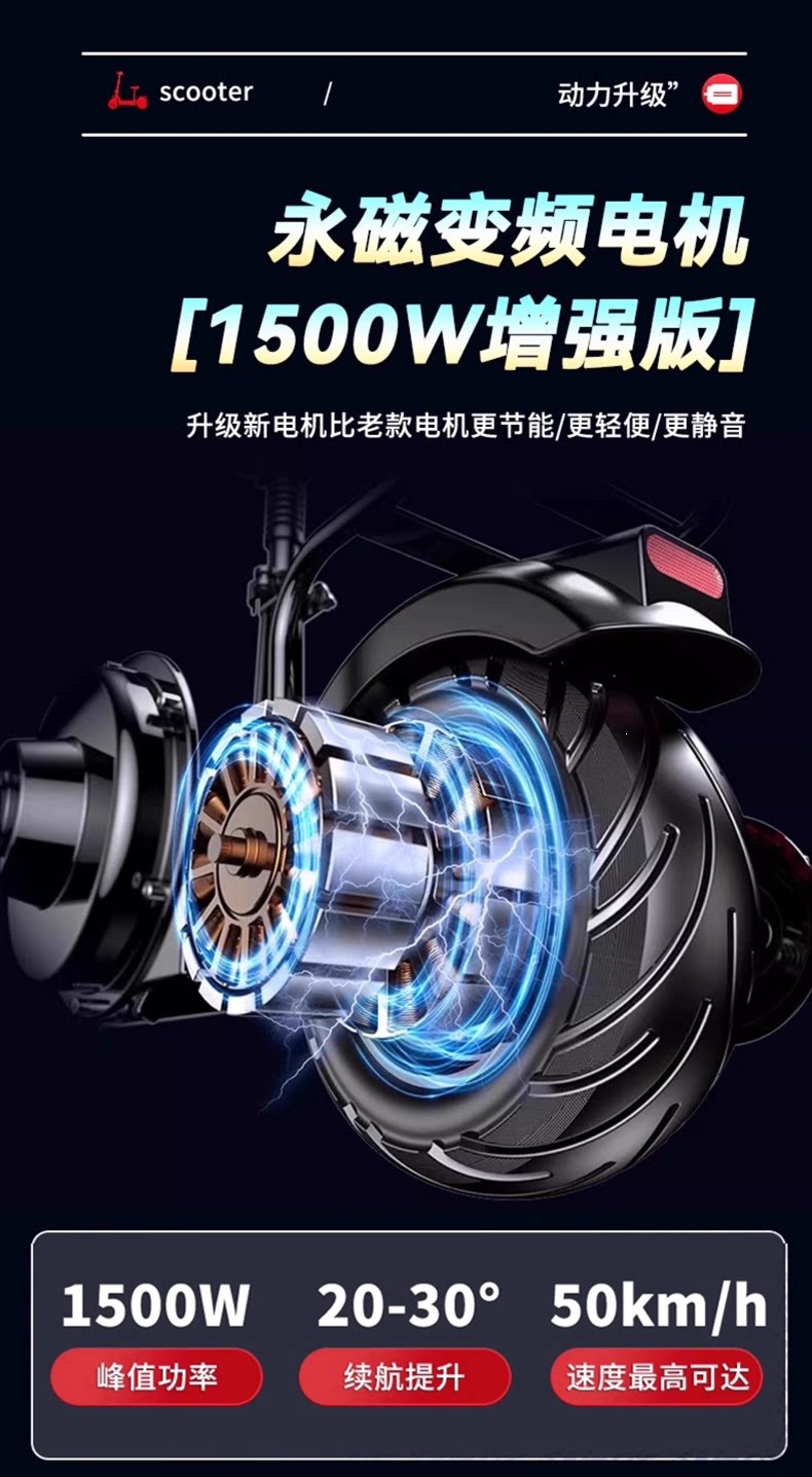 Suitable for Wuyang foldable electric scooters, adult electric scooters, mini two-wheeled vehicles, and small electric vehicles